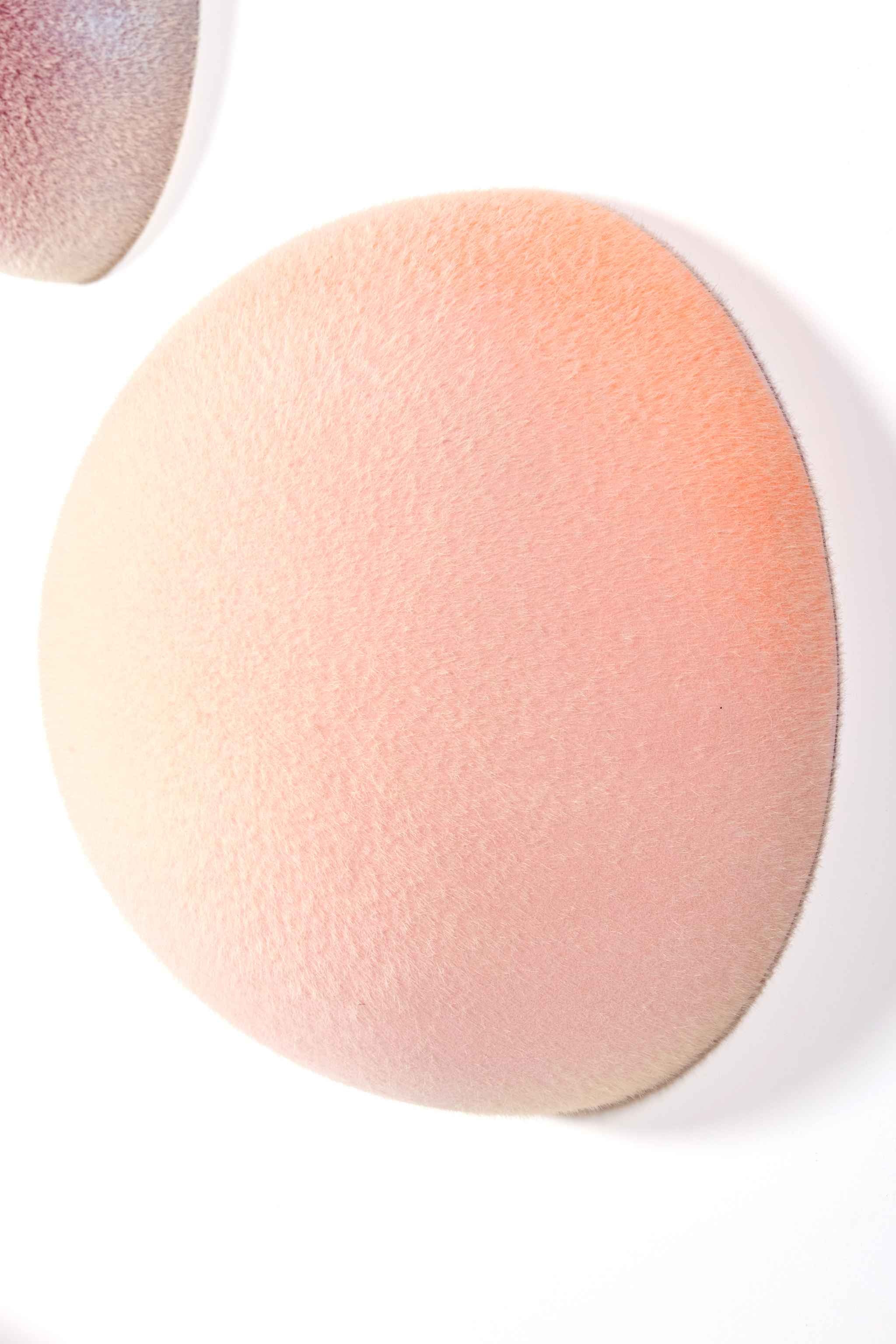 "Dot Dot Dot" (2024) Felt Wall Orb, Large