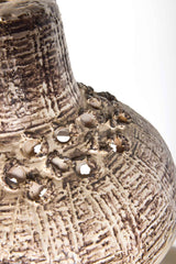 Brutalist Studio Pottery Pendant Light