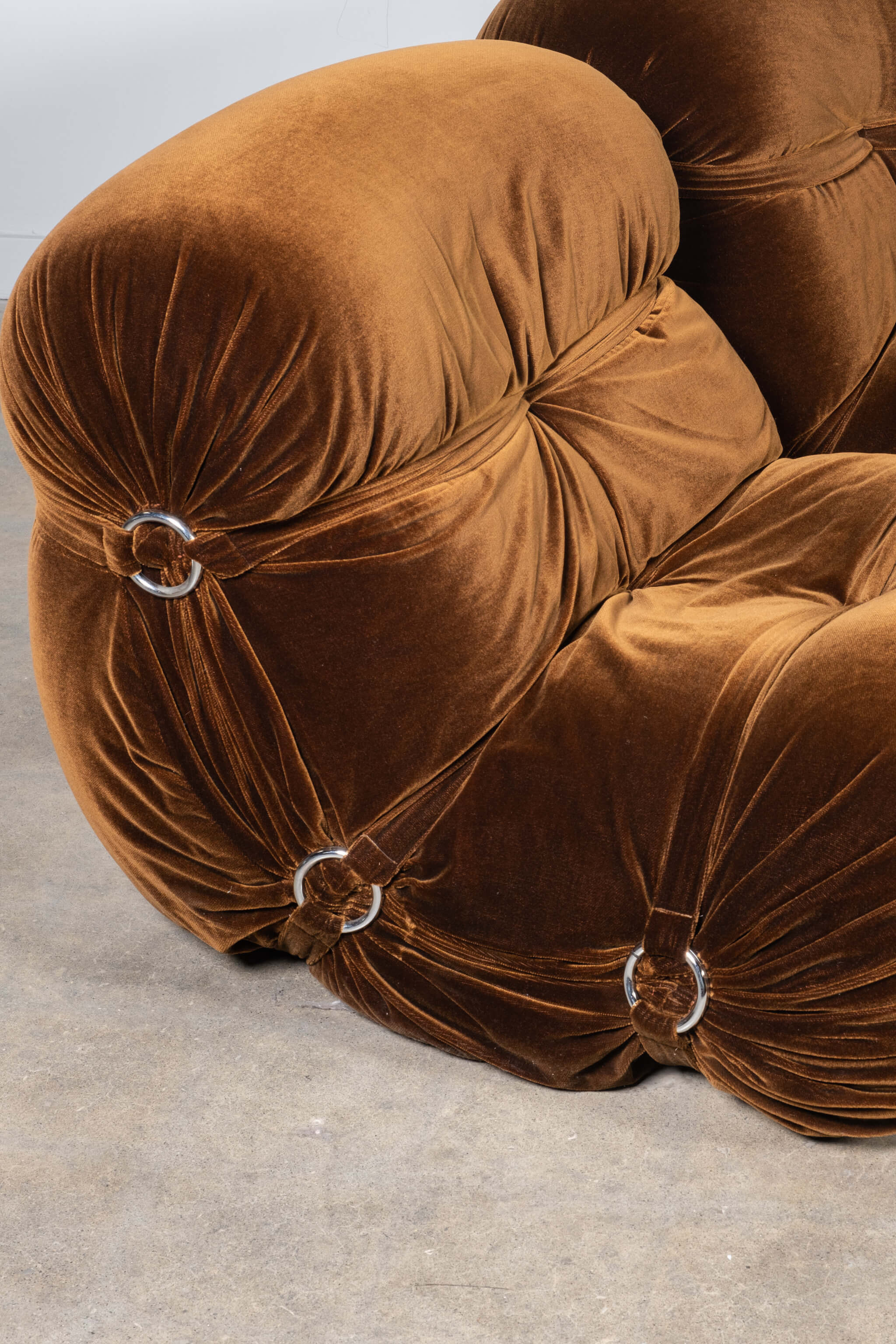5 Piece 70s Modular Sofa in Original Fabric, Mint Condition