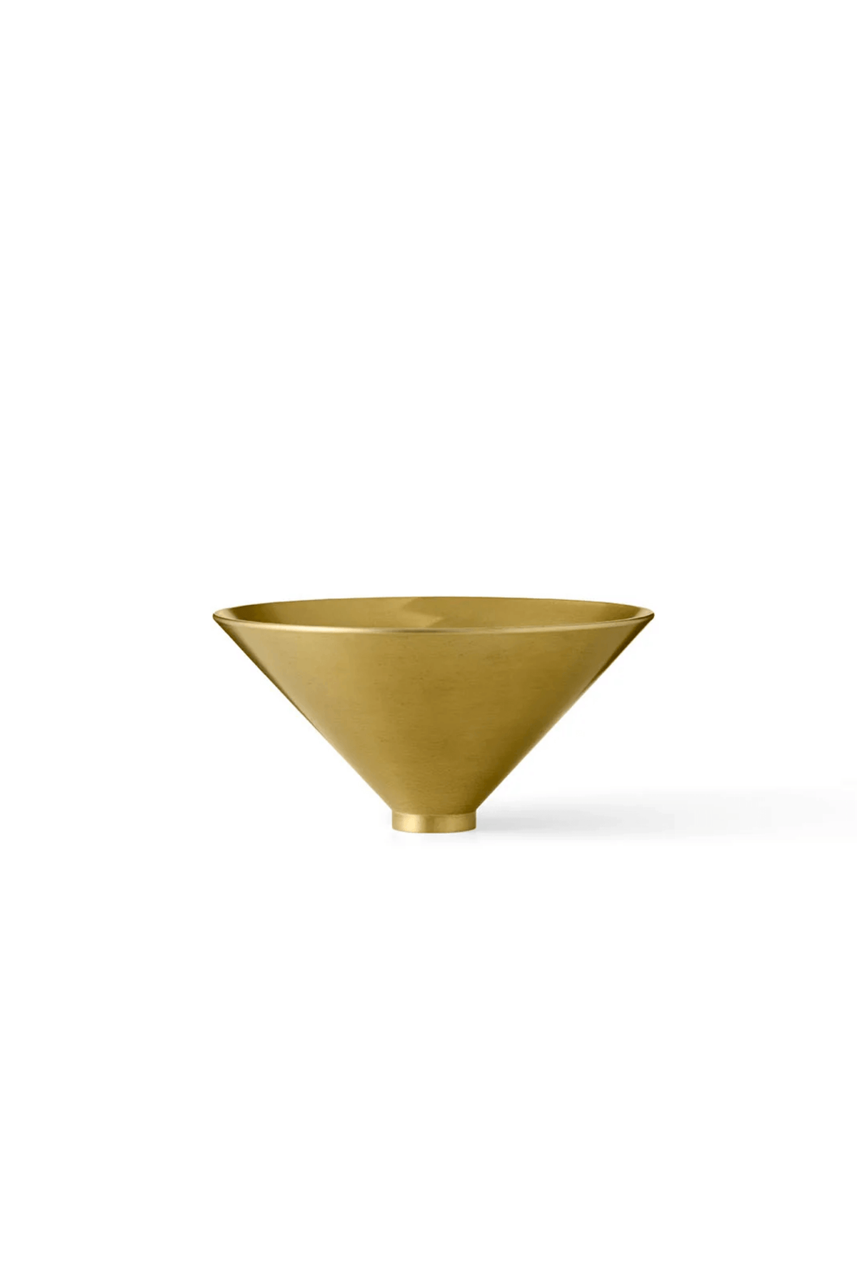 Brass Taper Bowl