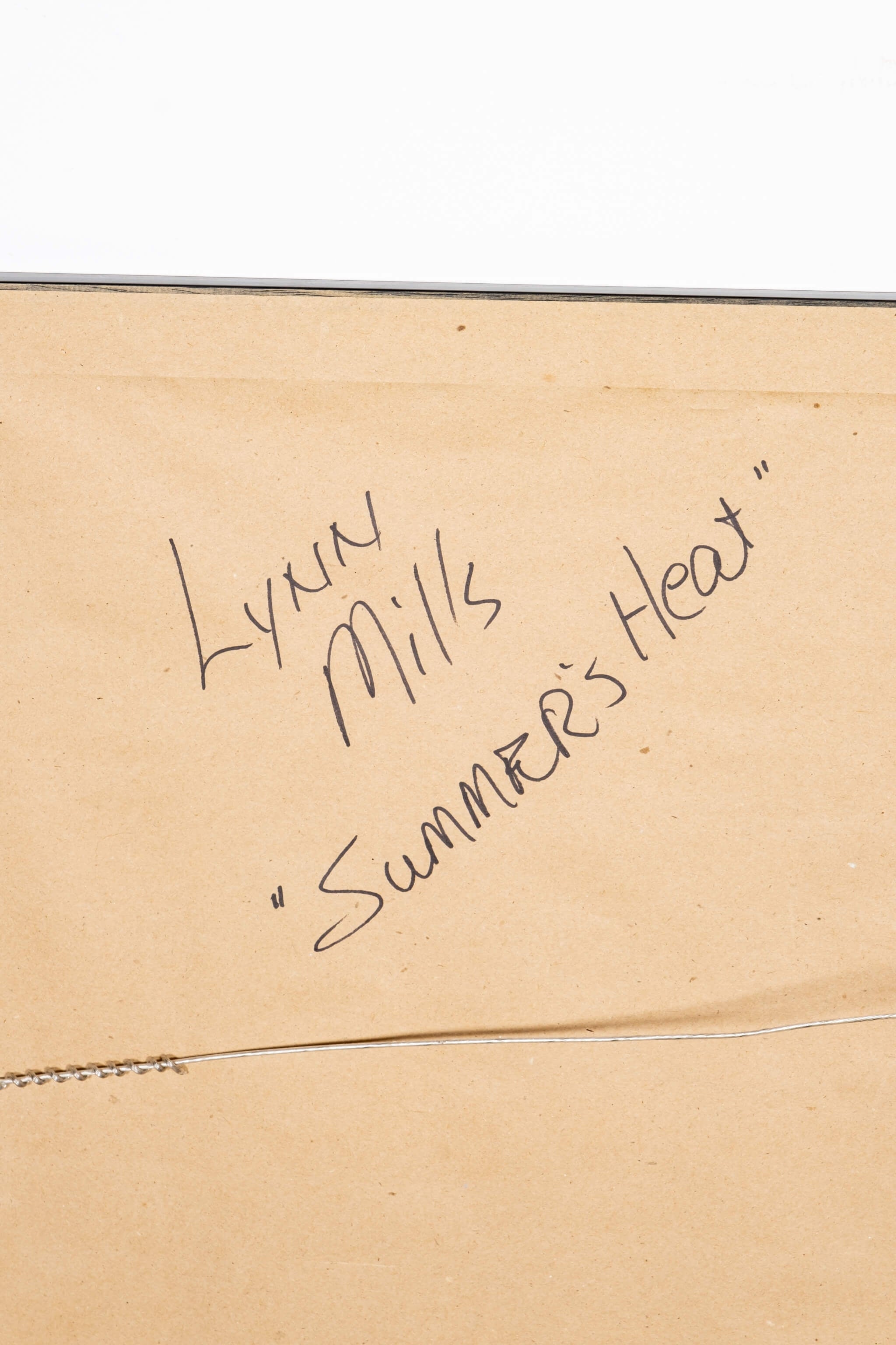 "Summer's Heat" in Black Frame