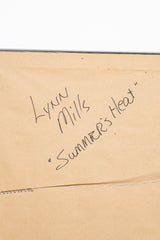 "Summer's Heat" in Black Frame