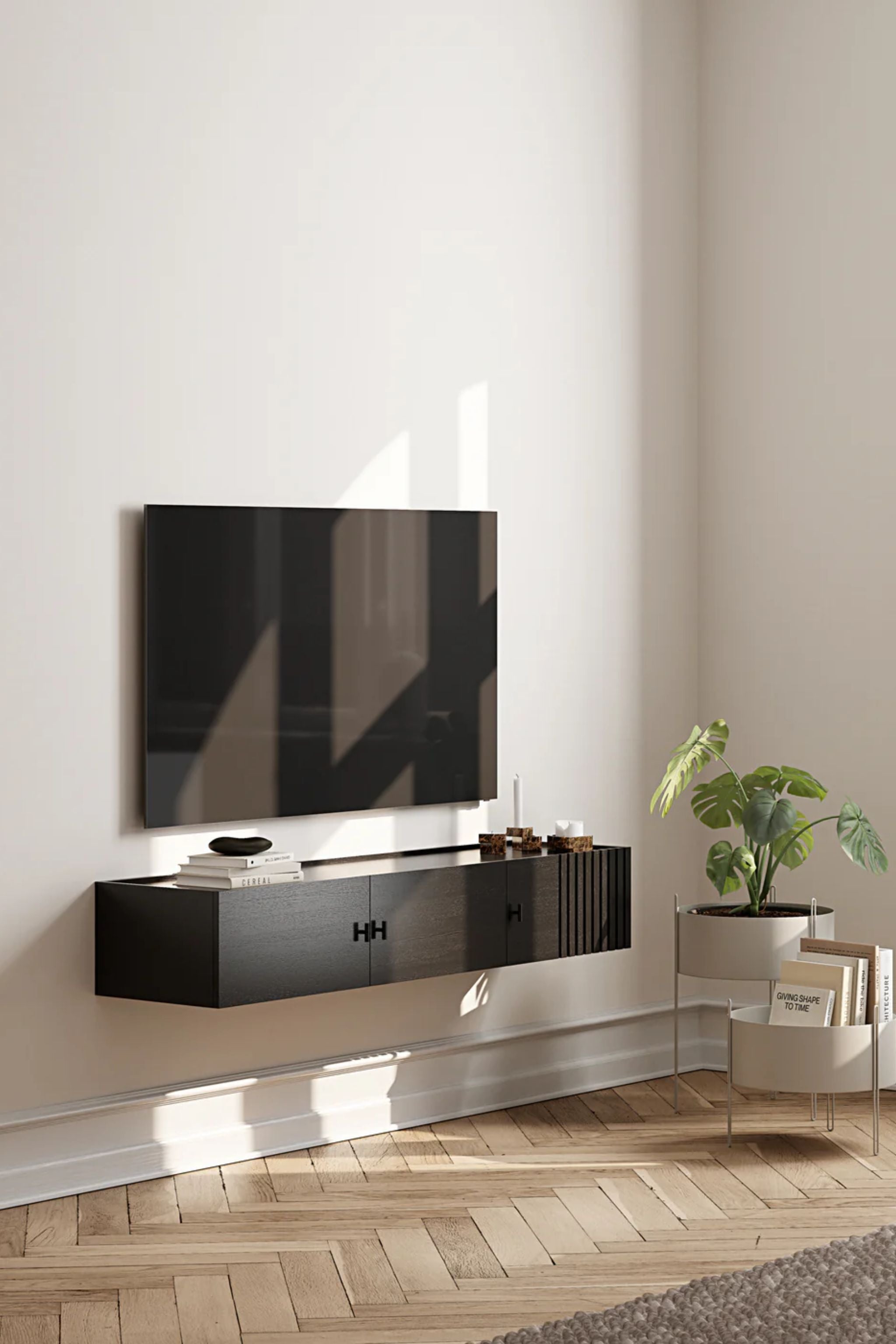 ARRAY Low Sideboard (Wall-Mounted)