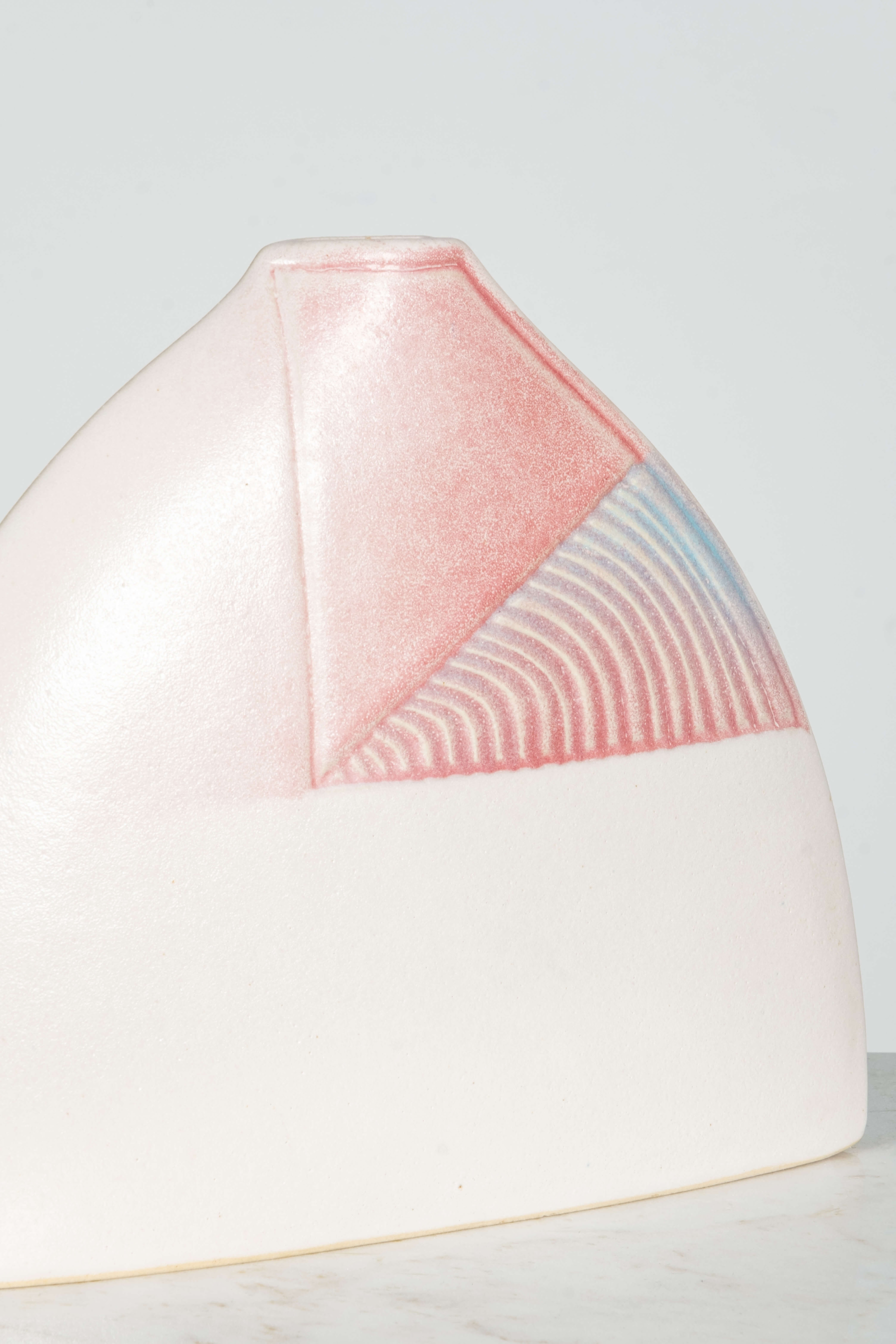 1980s Ceramic Bud Vase