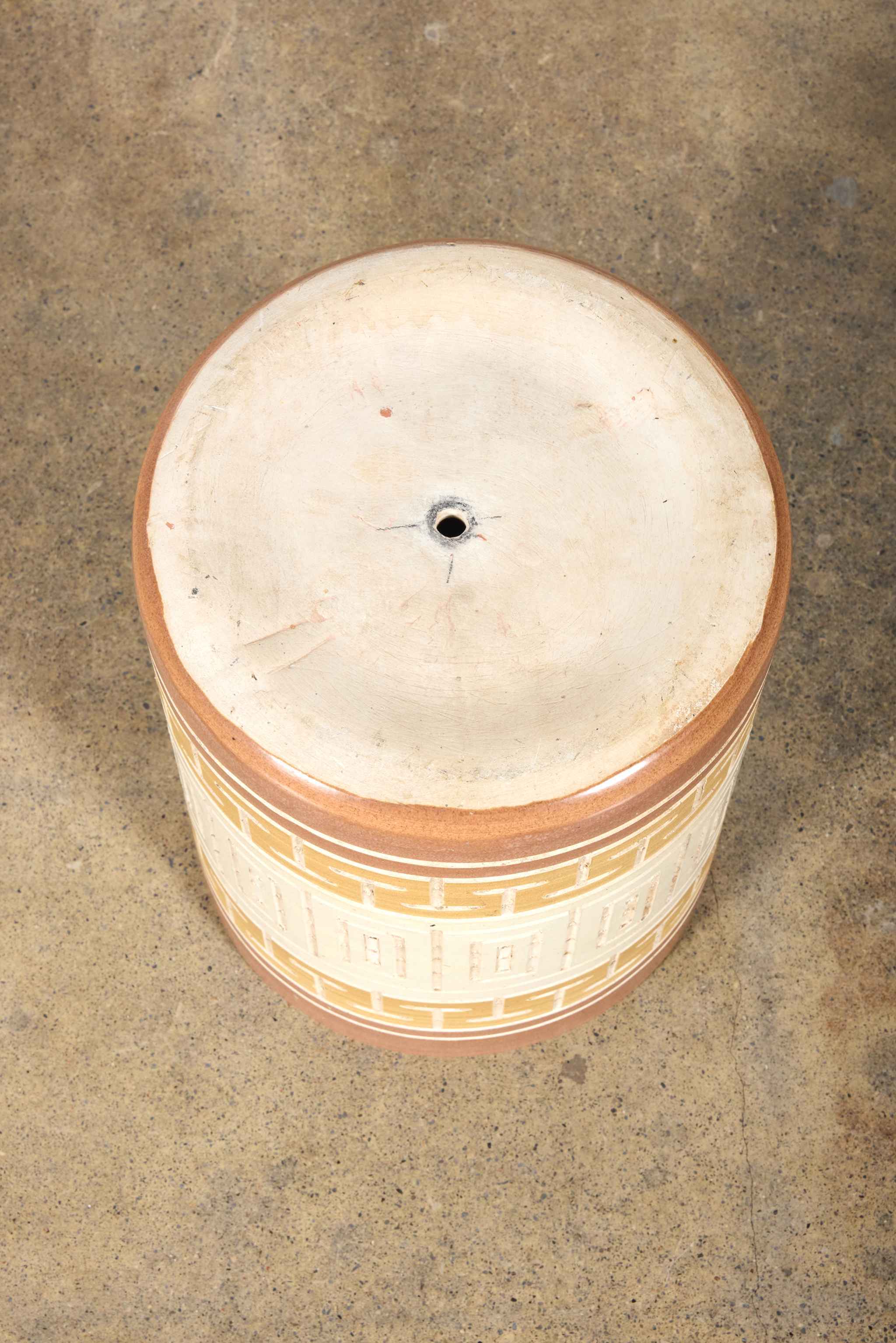 1970s Ceramic Pendant Light Shade