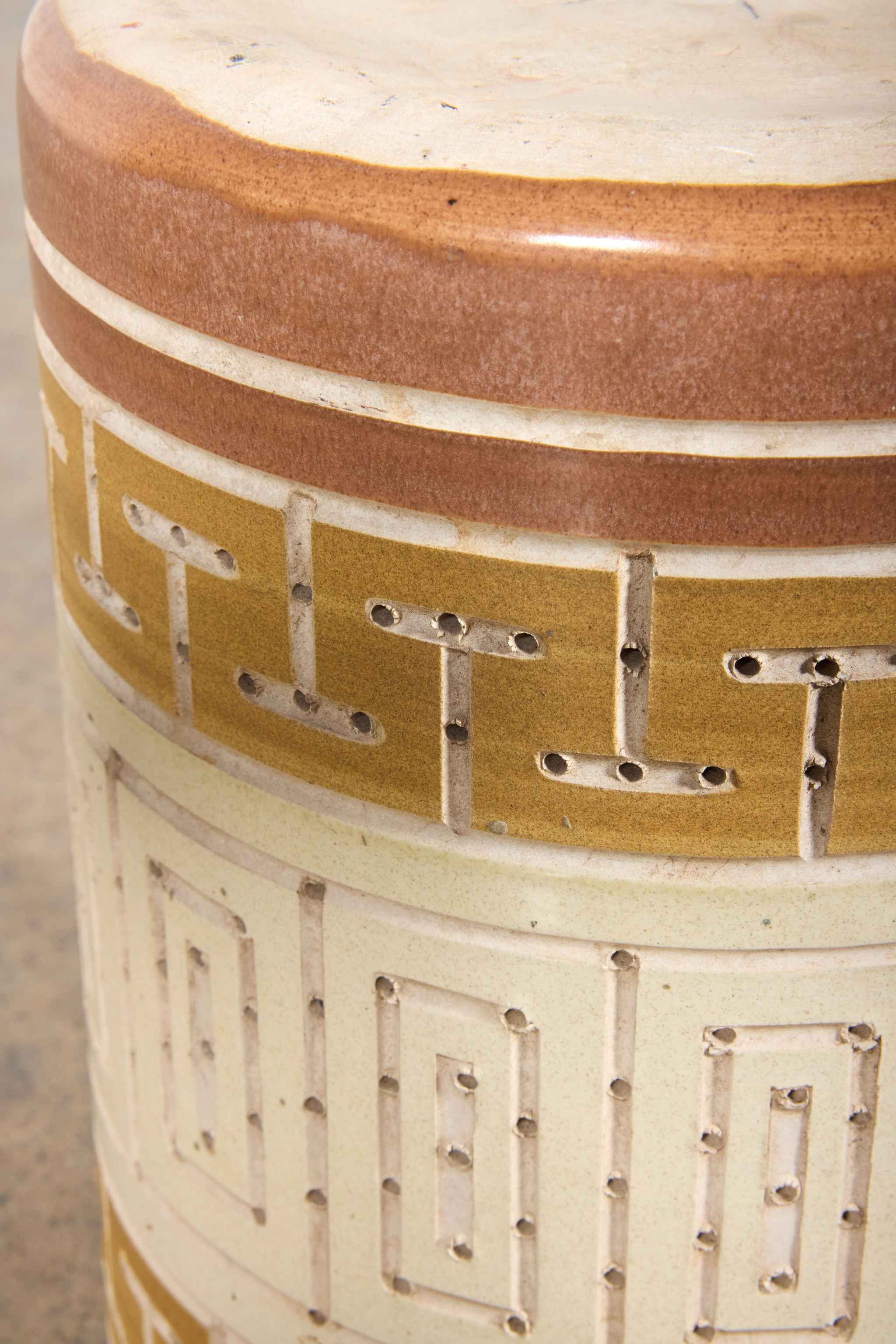 1970s Ceramic Pendant Light Shade