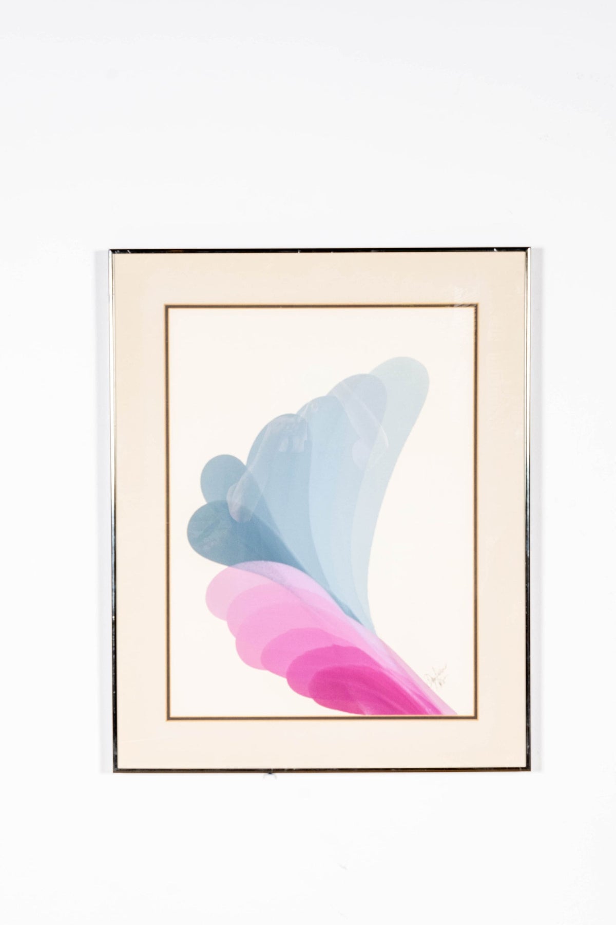 1980s Abstract Print