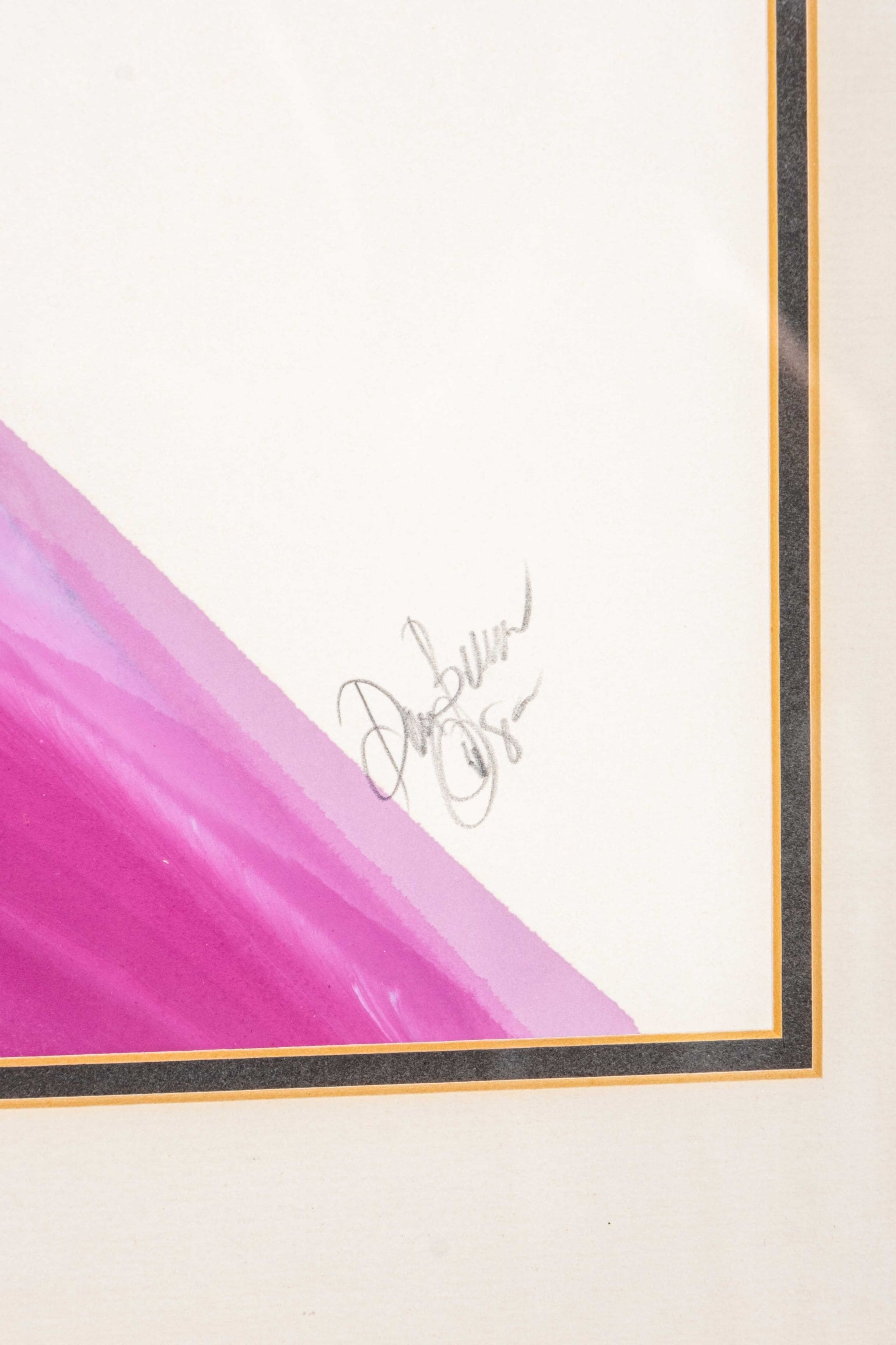1980s Abstract Print