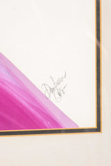 1980s Abstract Print