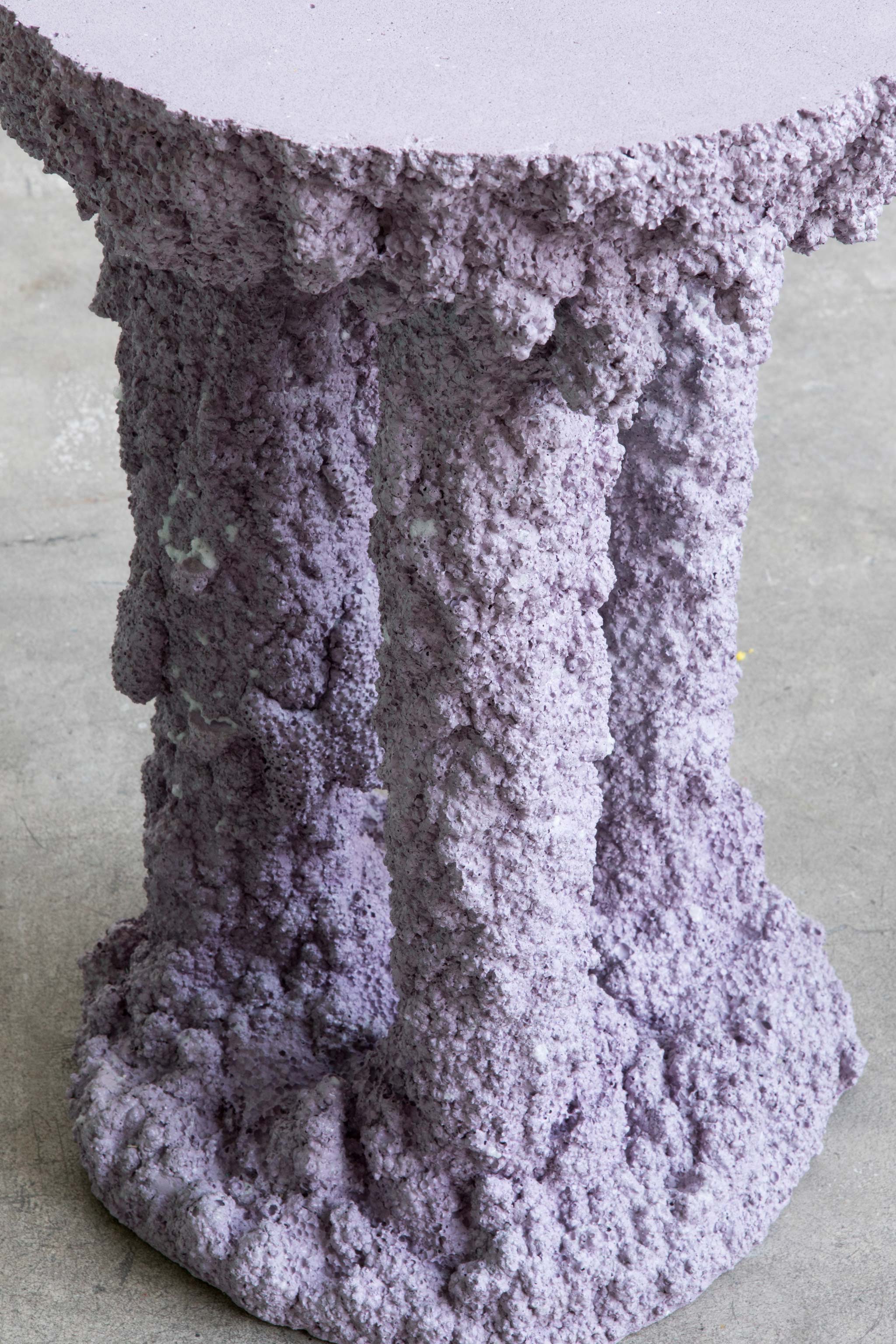 Acetone Erosion Side Table
