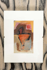 Abstract Colour Study in Glass Frame