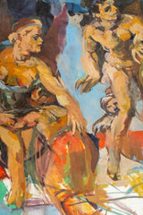 "After Michaelangelo 2" Painting