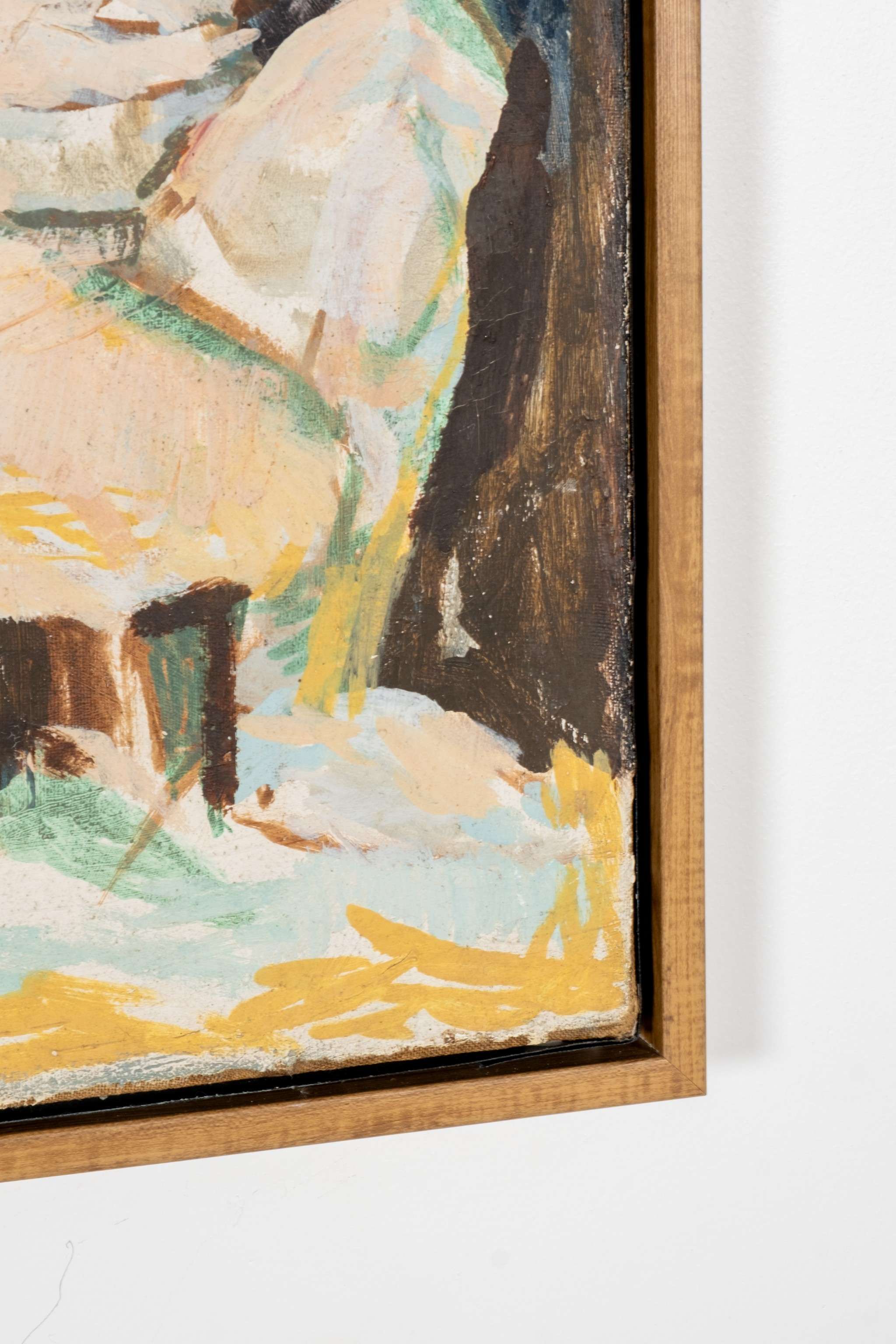 Abstract Painting, Mystical Animals and Forms
