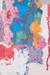 1980s Abstract Paper Pulp Art, Framed