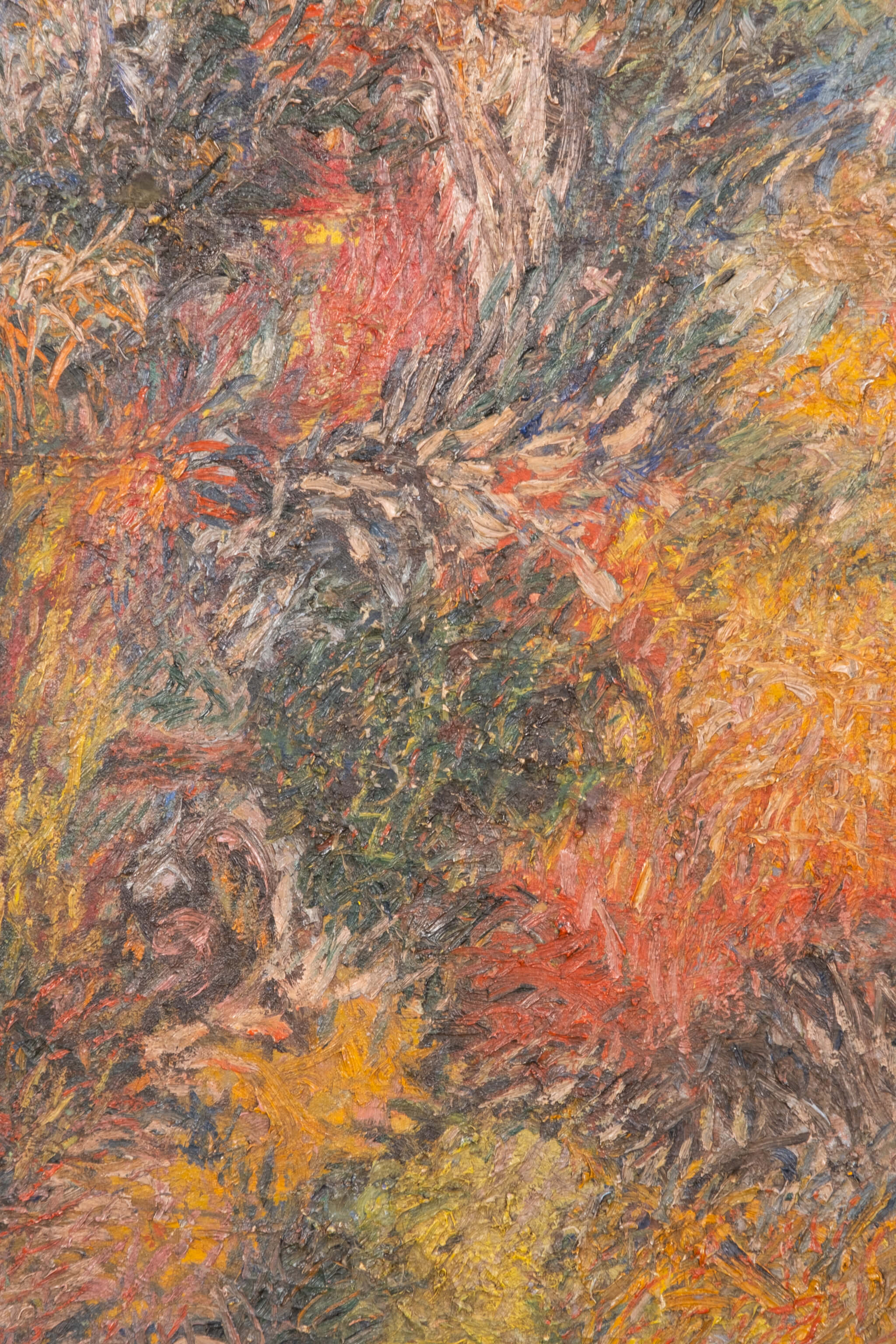Abstract Flower Painting