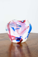 Abstract Glass Vase