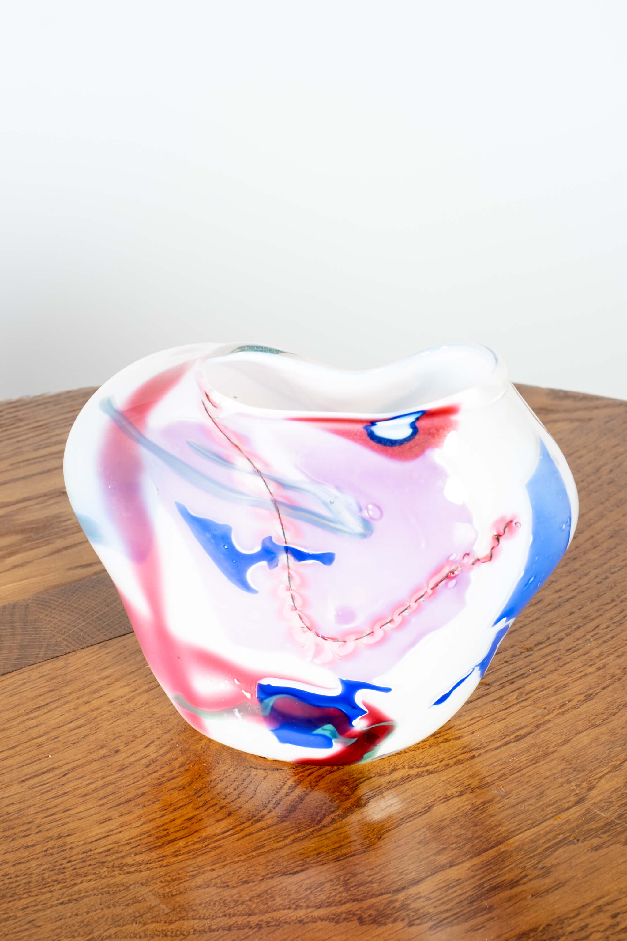 Abstract Glass Vase