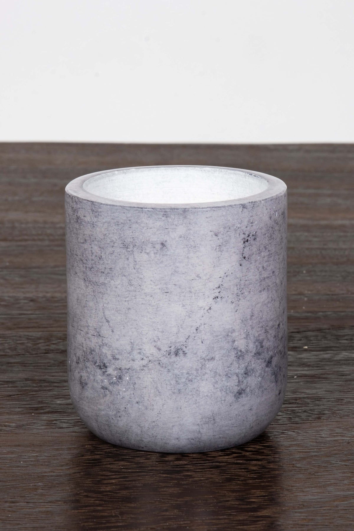 Alaia Alabaster Votive, Grey
