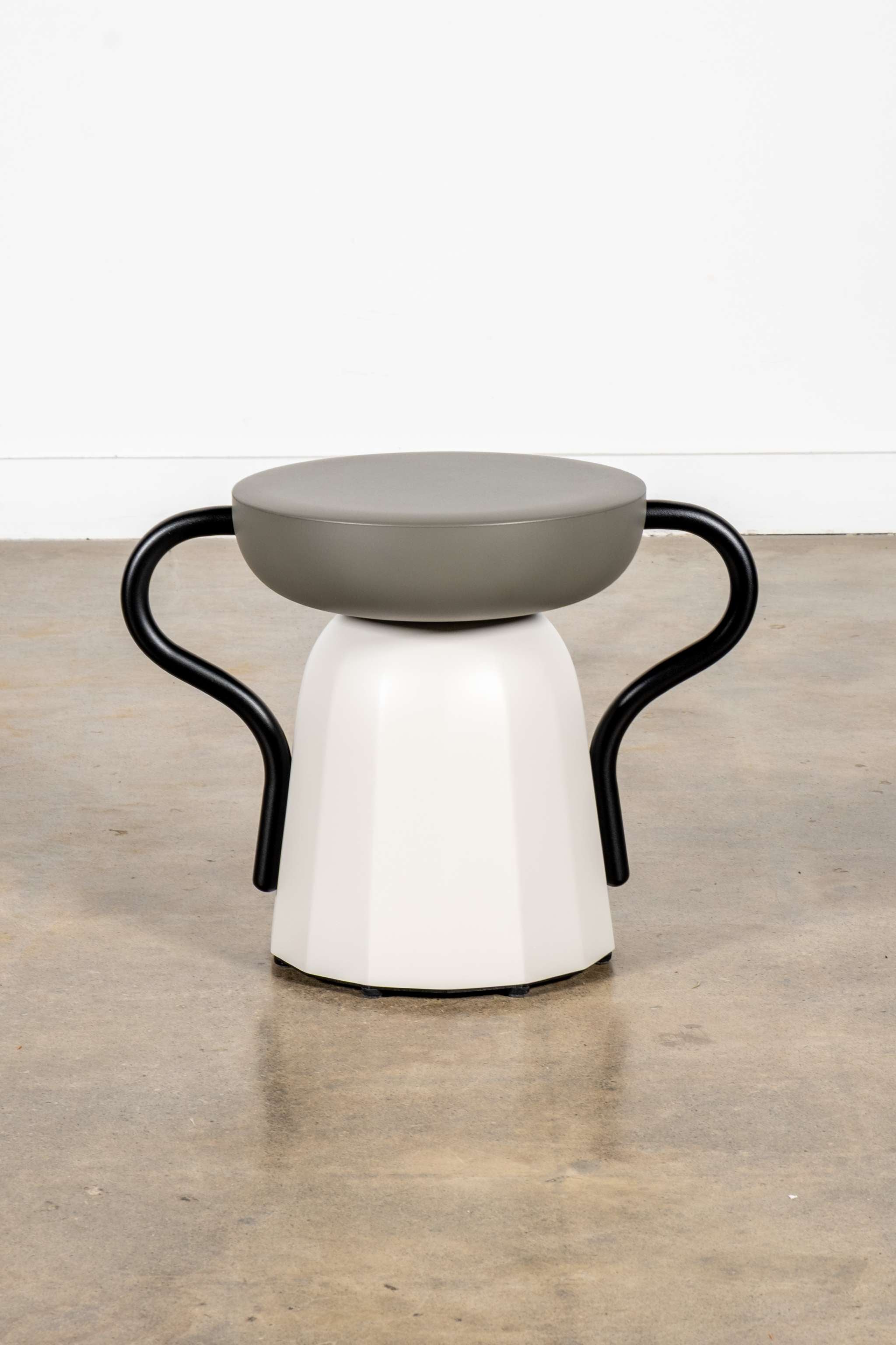 Allié Stool, Cold Grey