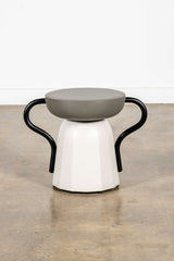 Allié Stool, Cold Grey