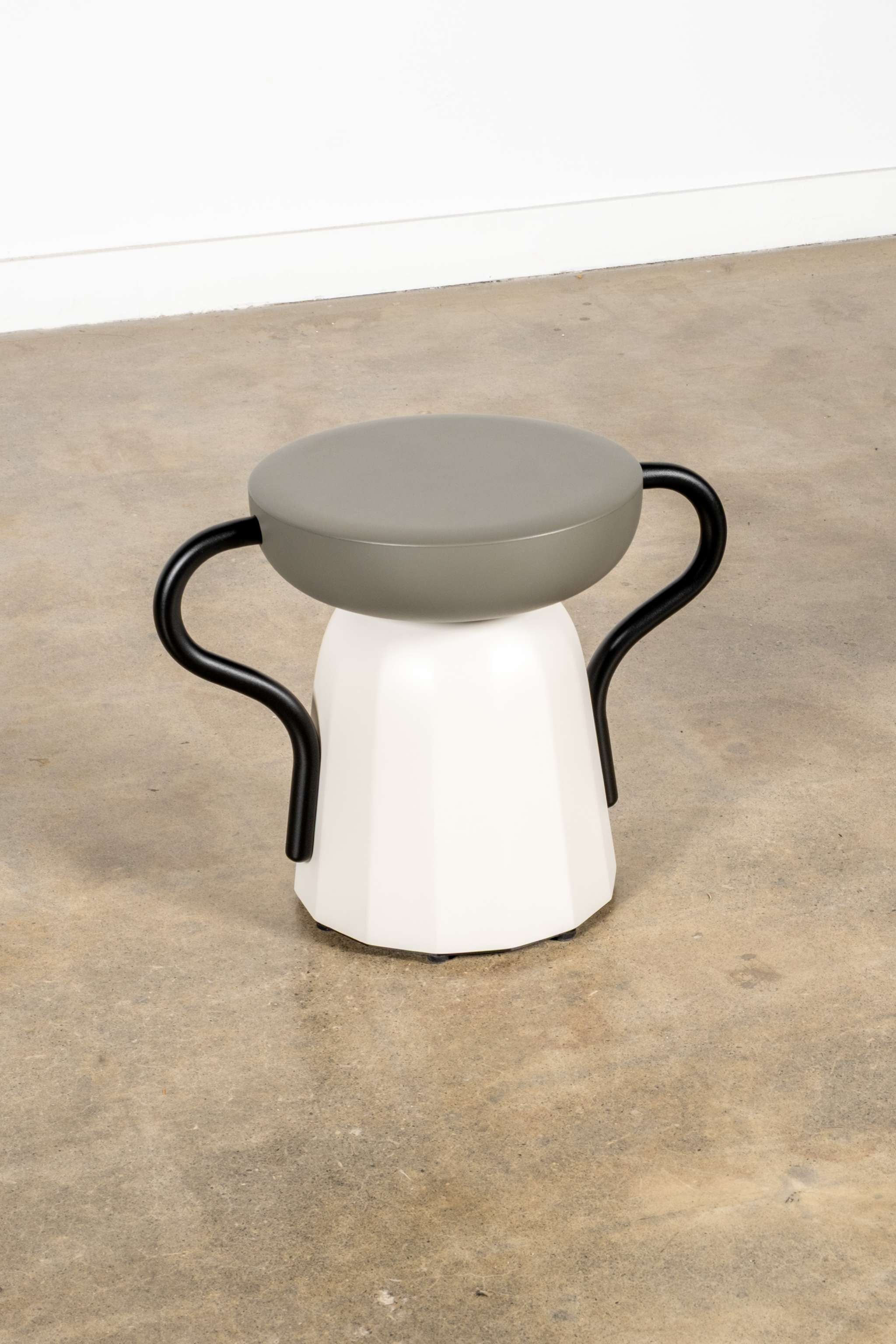 Allié Stool, Cold Grey