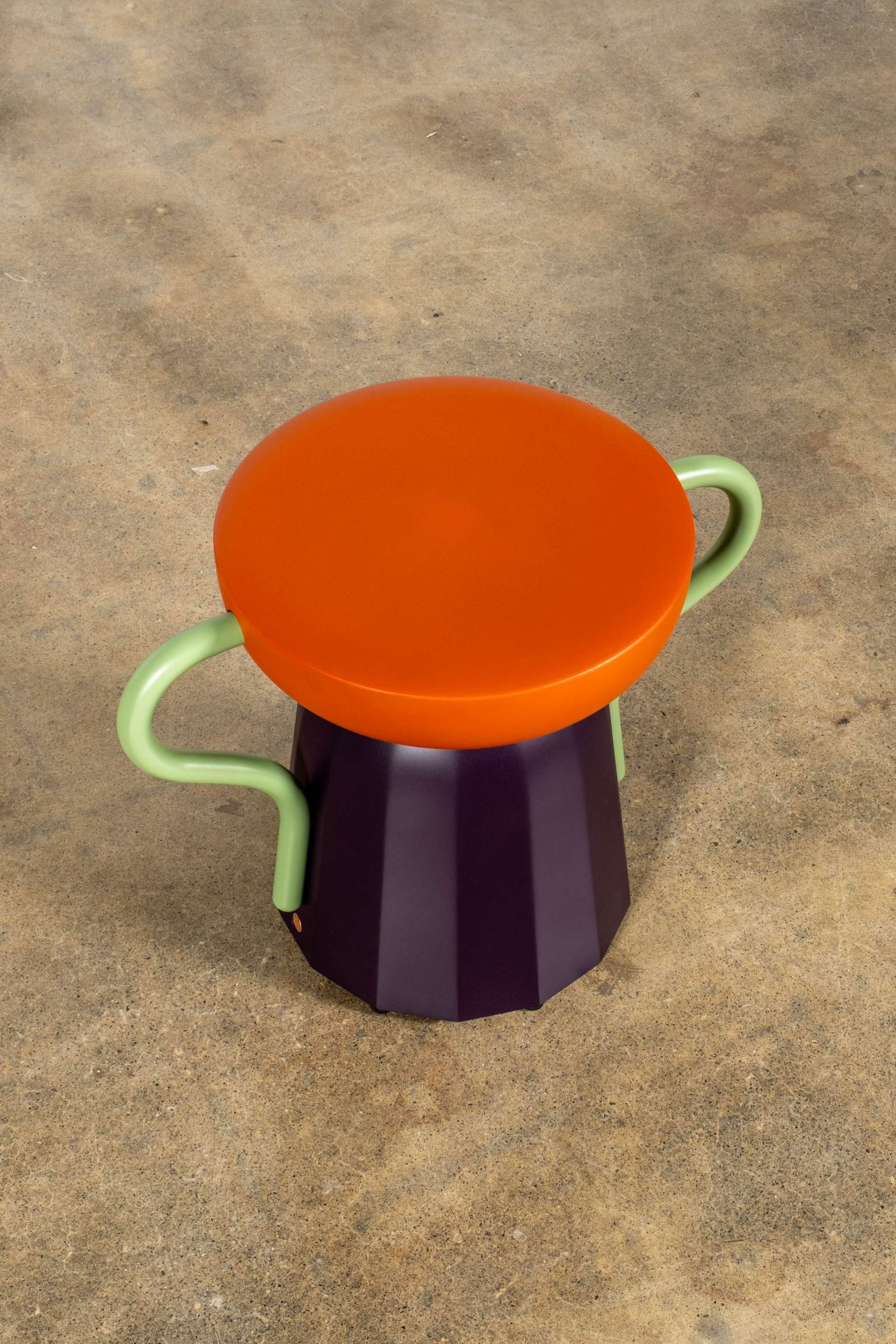 Allié Stool, Duck Blue