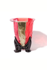 Amazonia Vase Extra Colour (Large), Dark Salmon, Pink, Bronze, Red, Aubergine