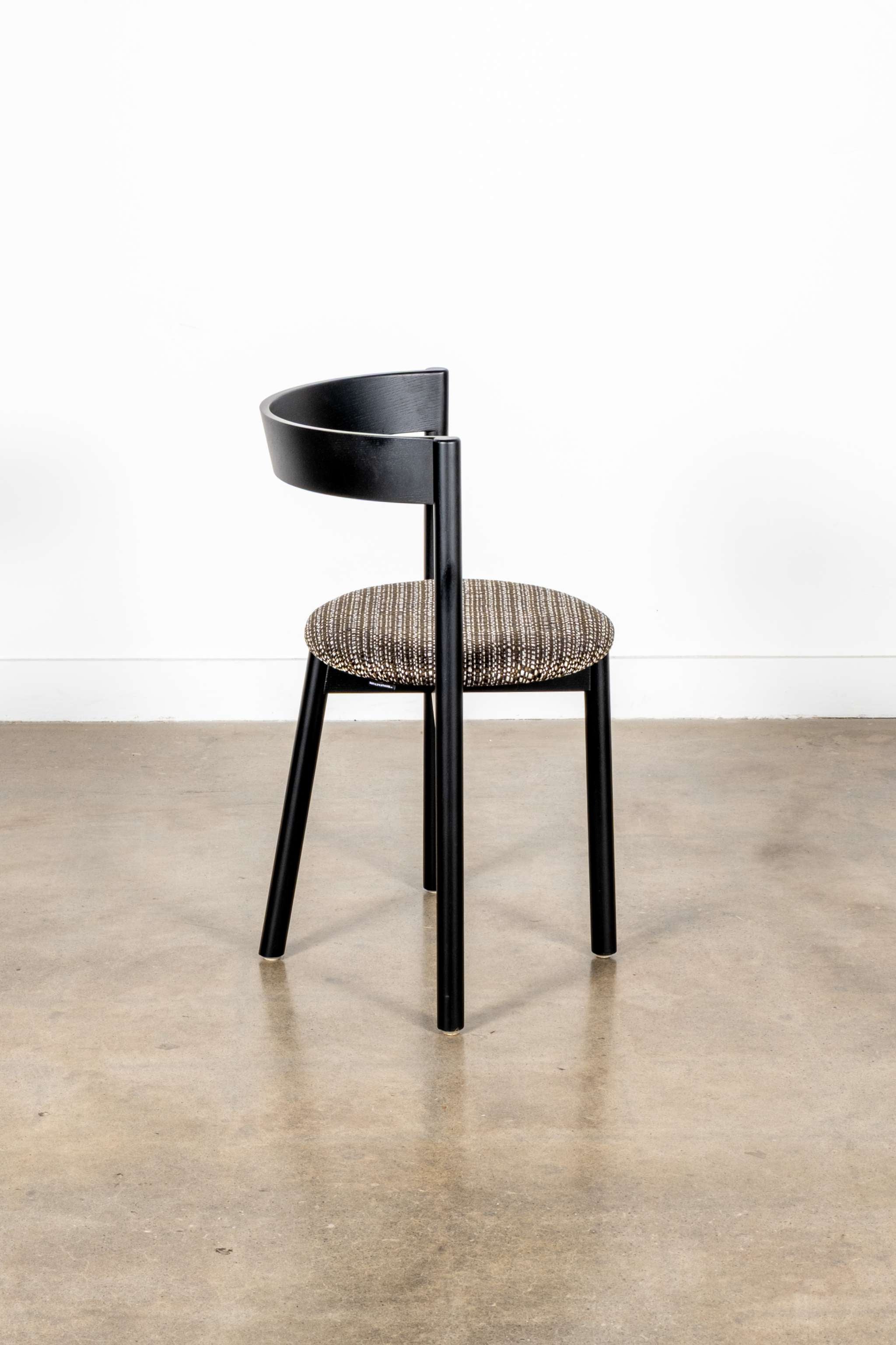April Chair, Black and White