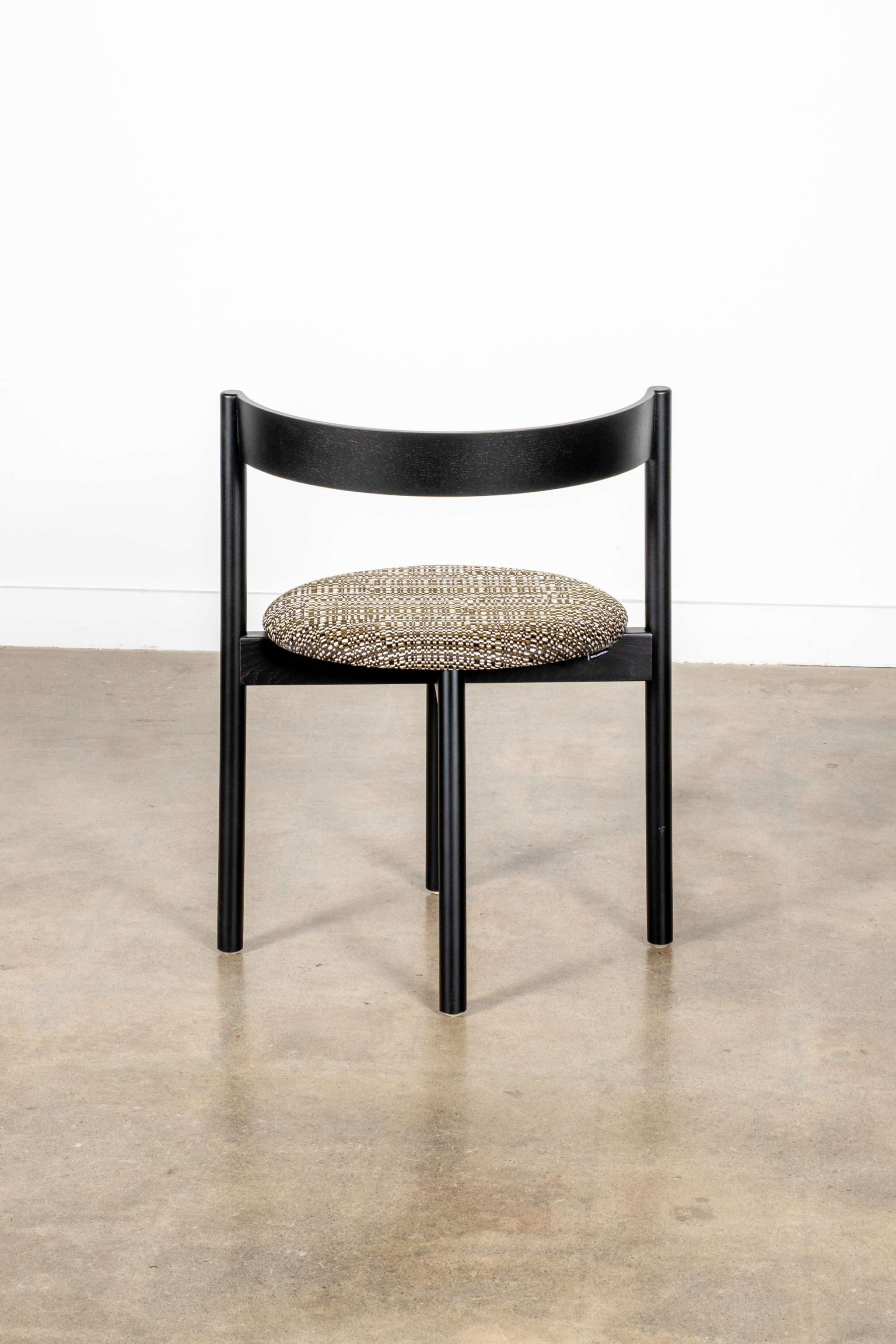 April Chair, Black and White