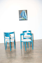 April Chair, Blue and Green