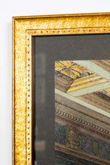 Architectural Scene, Newly Framed