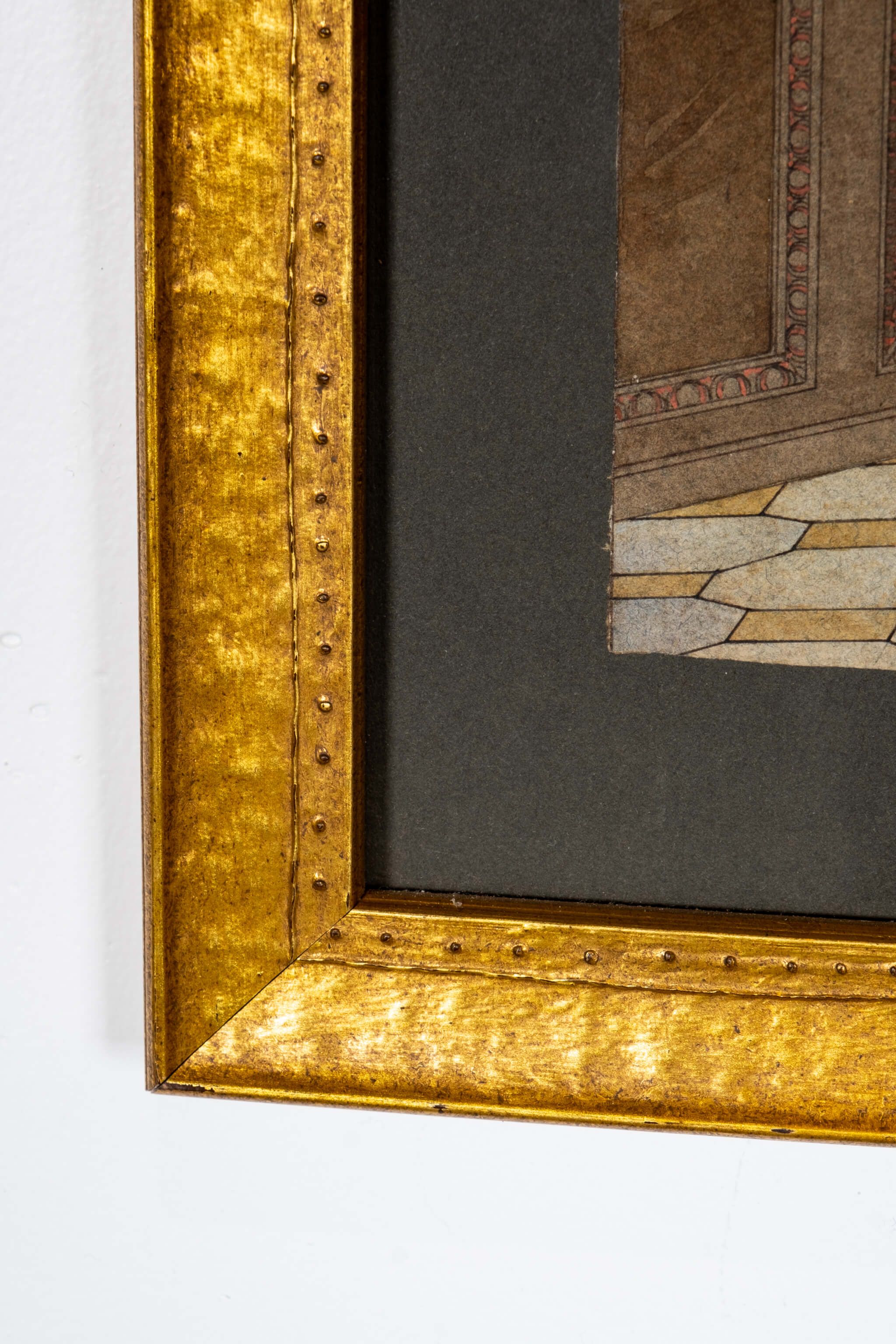 Architectural Scene, Newly Framed