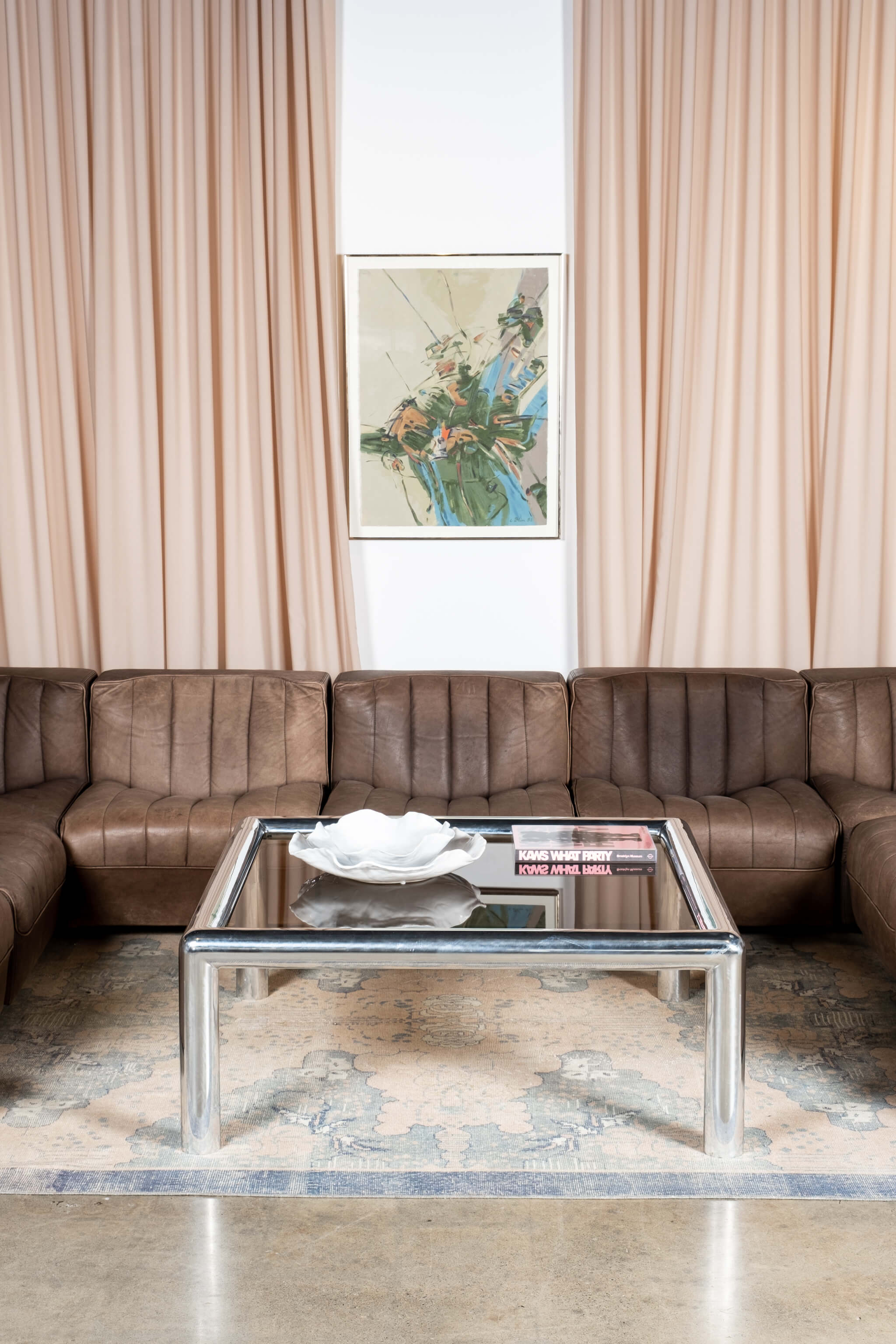 Model 9000' Leather Sectional Sofa