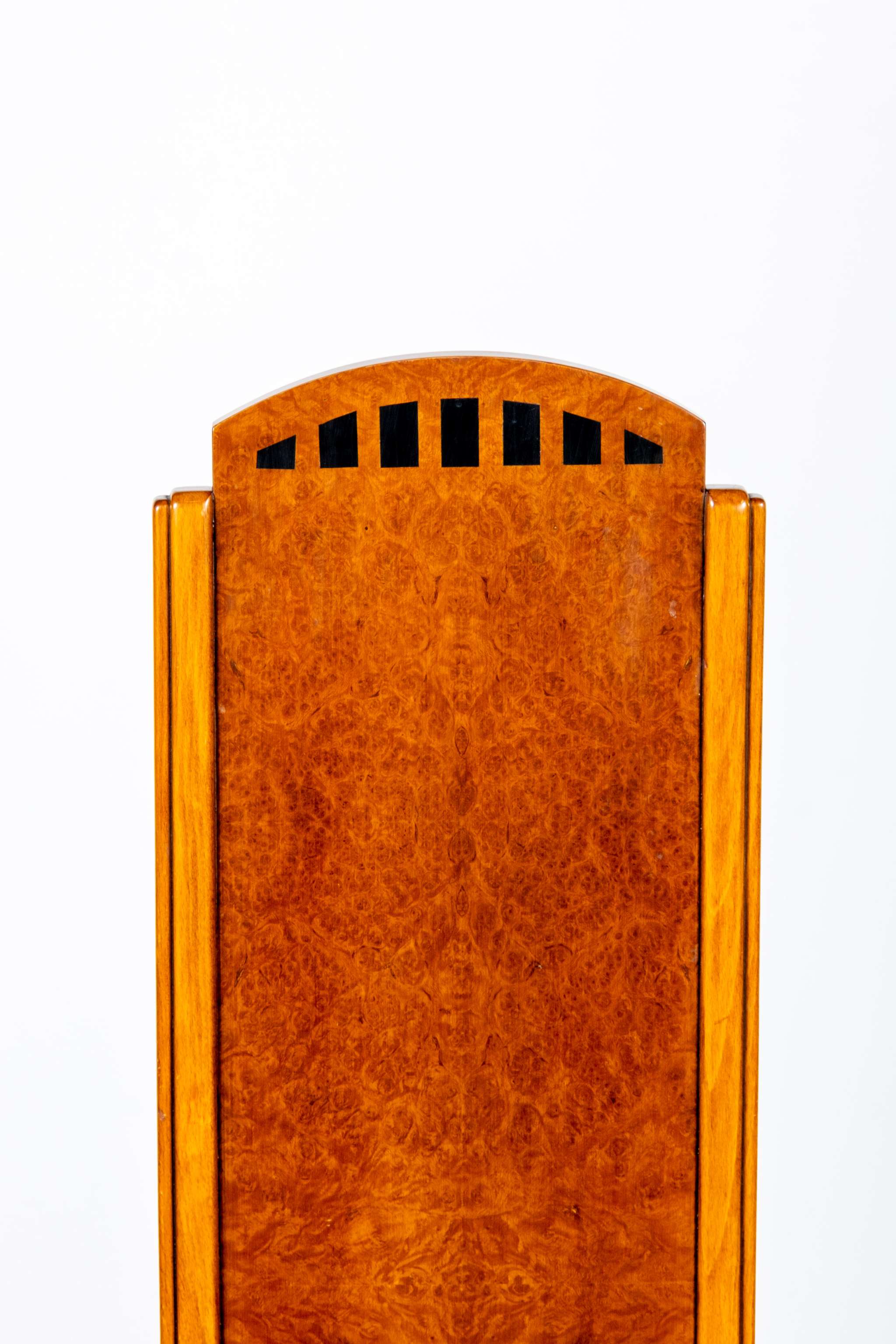 Art Deco Dining Chairs, Set of 8