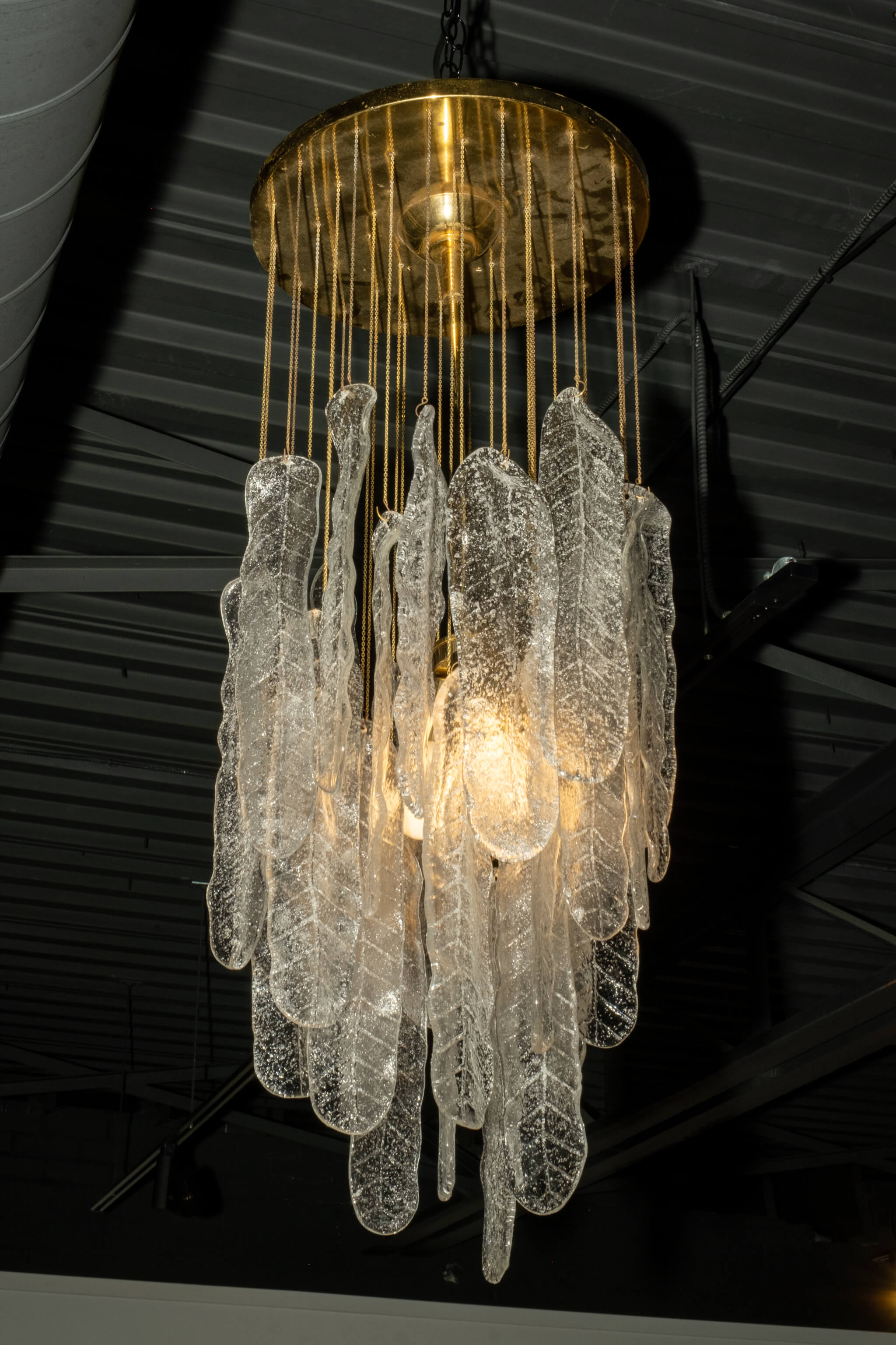 Belgian 'Feather' Chandelier