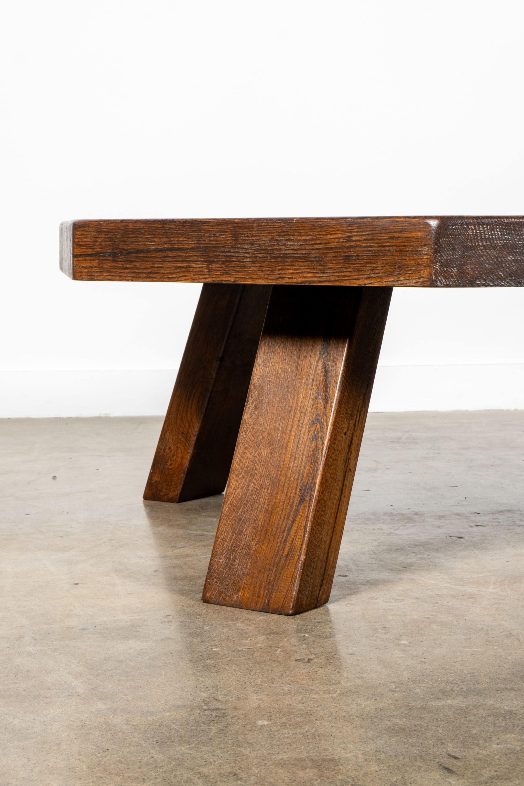 Belgian Wood Hex Coffee Table 2