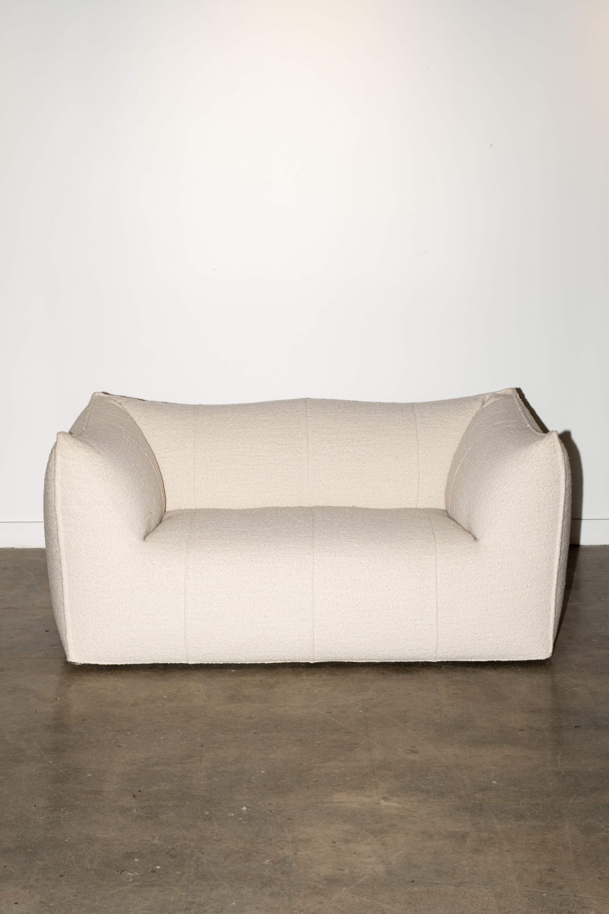 Le Bambole' 2-Seater Sofa, Cream Boucle