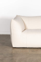 Le Bambole' 2-Seater Sofa, Cream Boucle