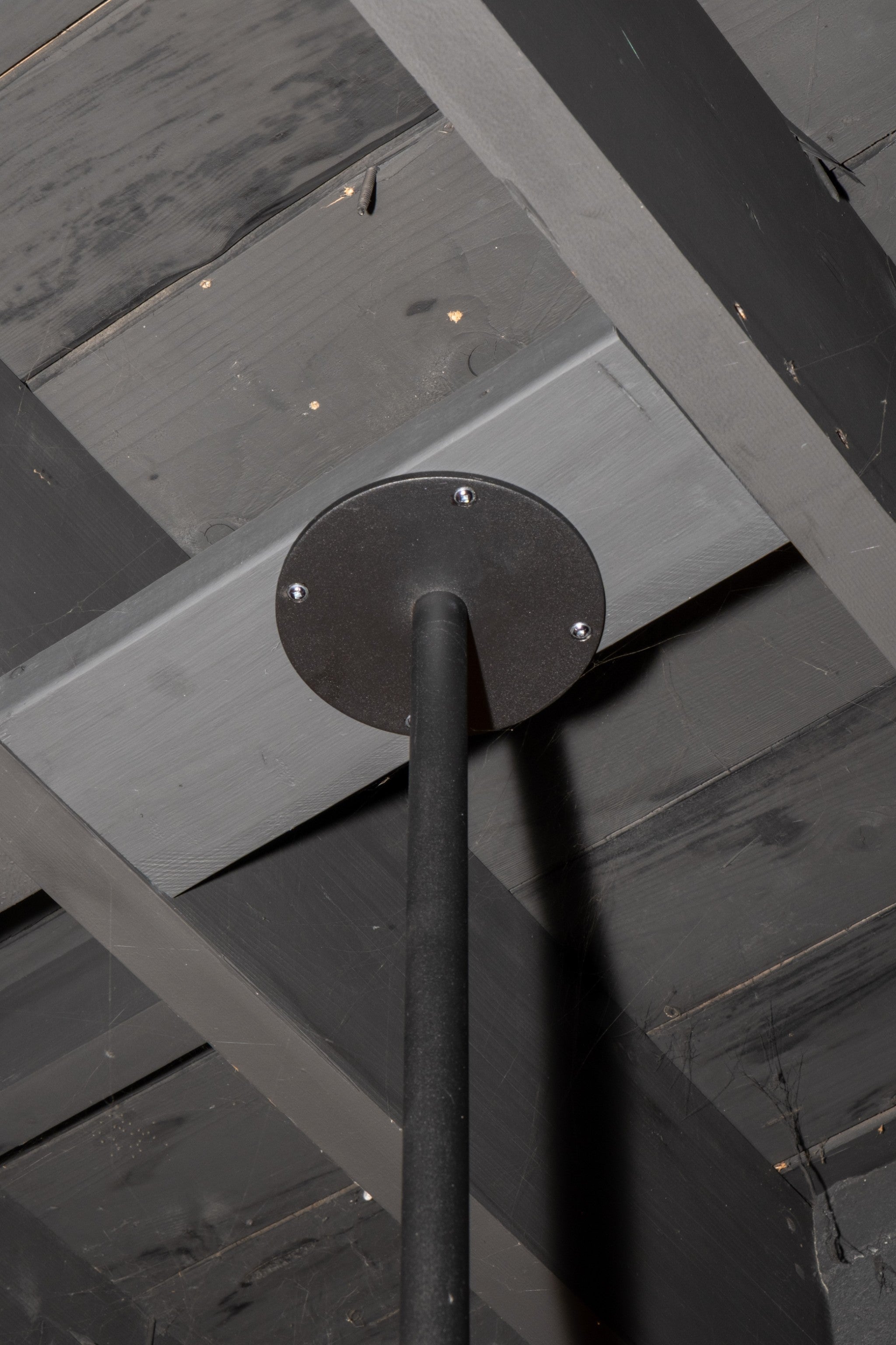 "Black Sky" Dome Hanging Fireplace