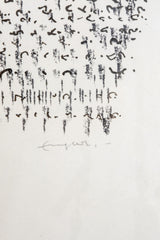 Black + White 'Etchings' Print, 1964