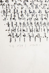 Black + White 'Etchings' Print, 1964