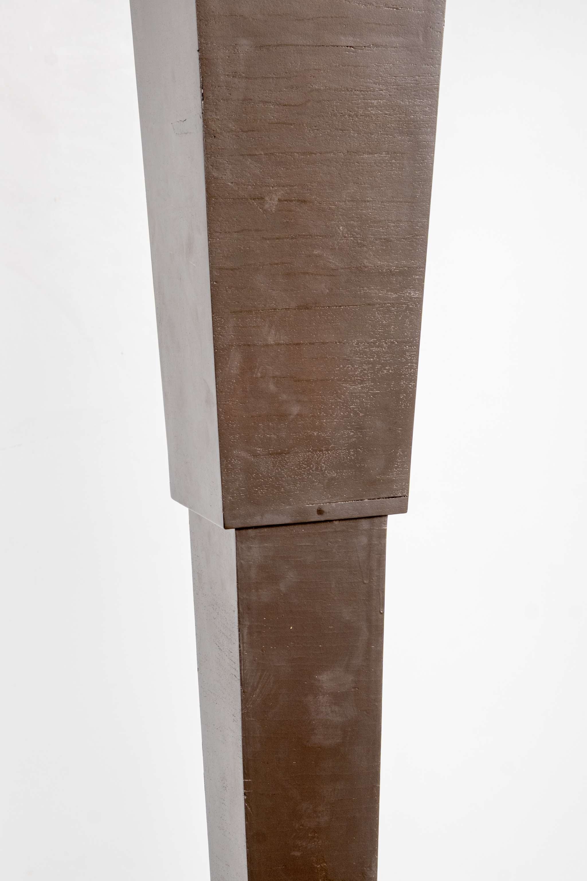 Black Wood Floor Lamp, Tall
