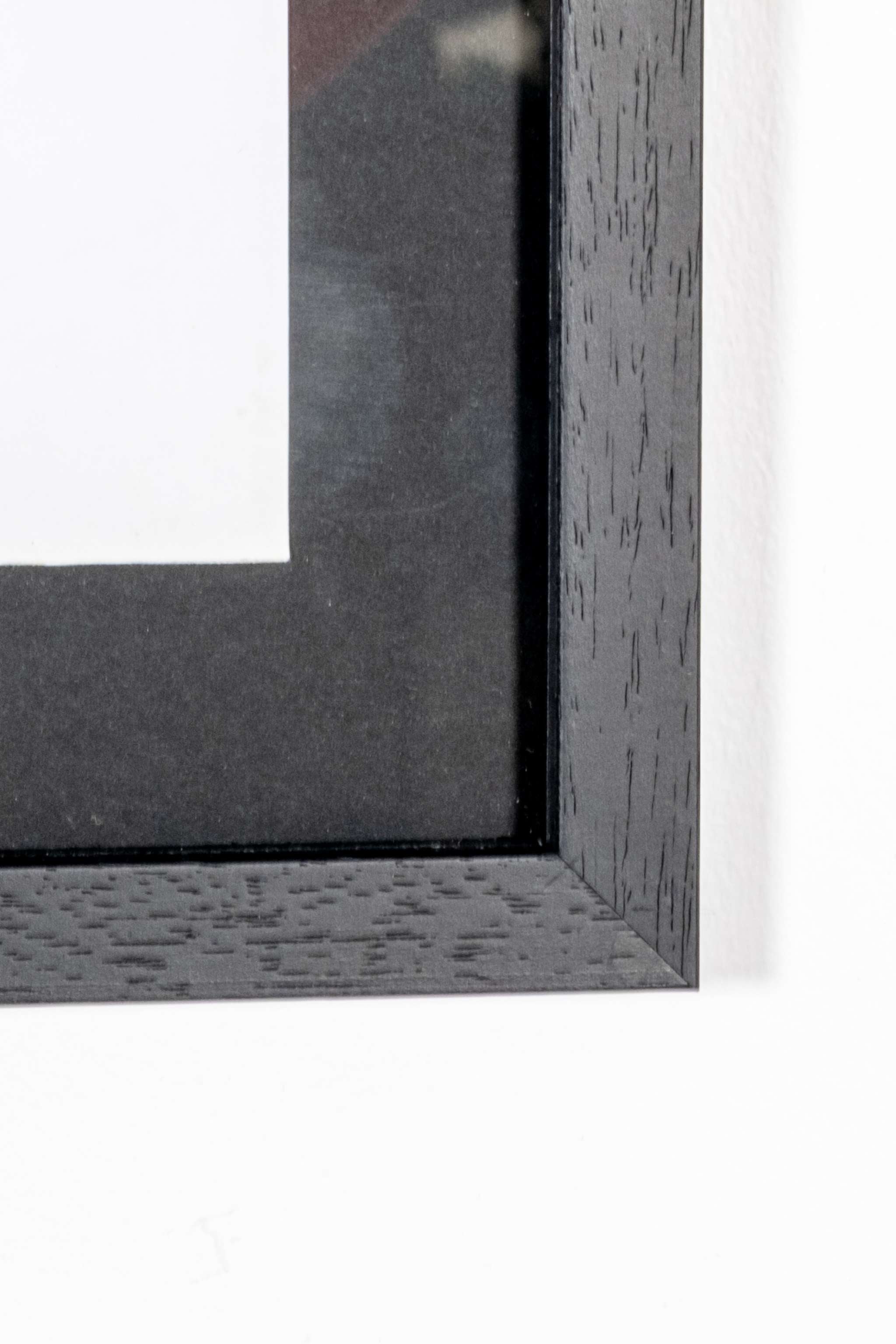 Black and White Abstract Framed Print, 2