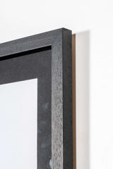 Black and White Abstract Framed Print, 2