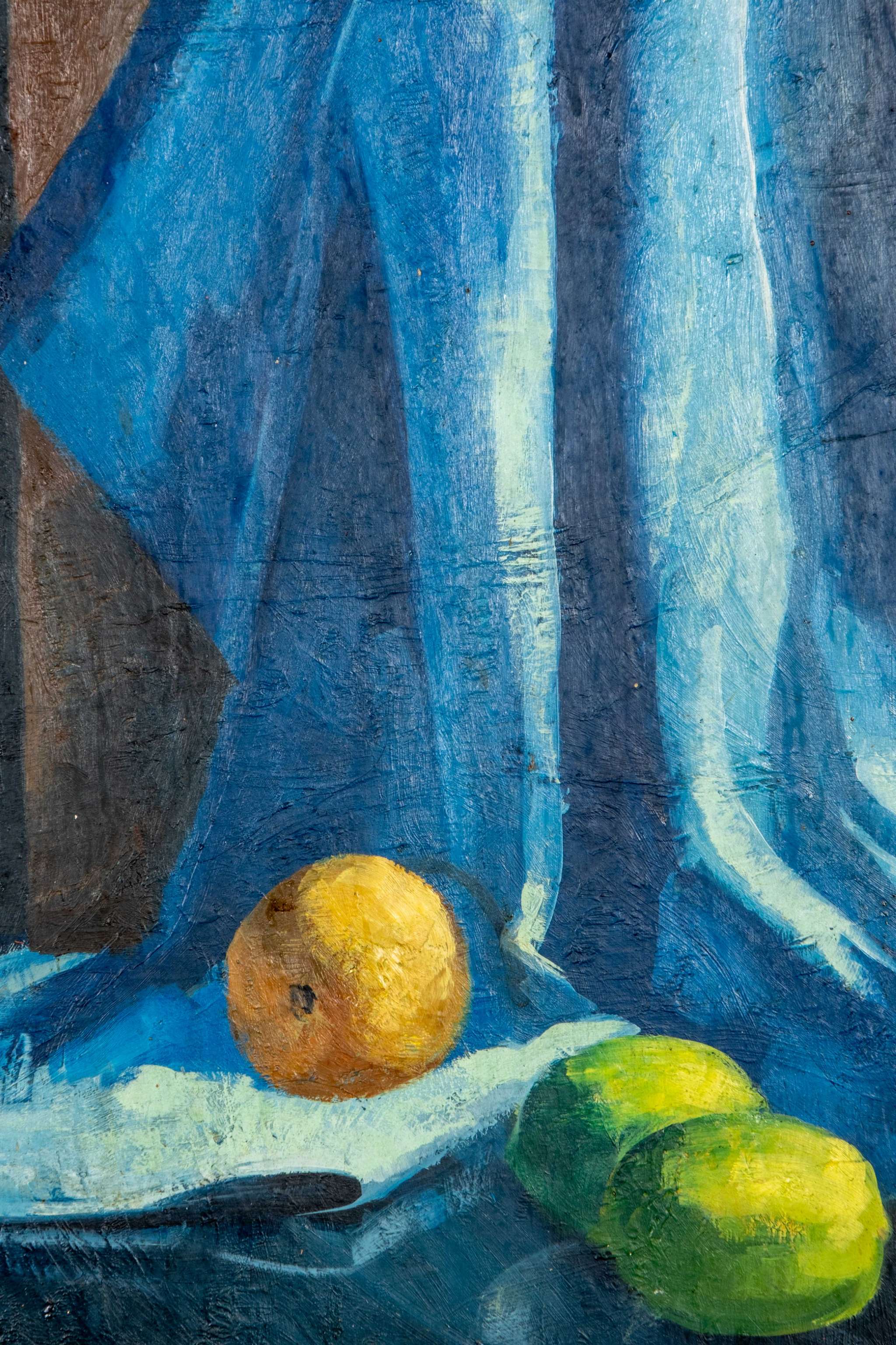 Blue Cloak Still Life