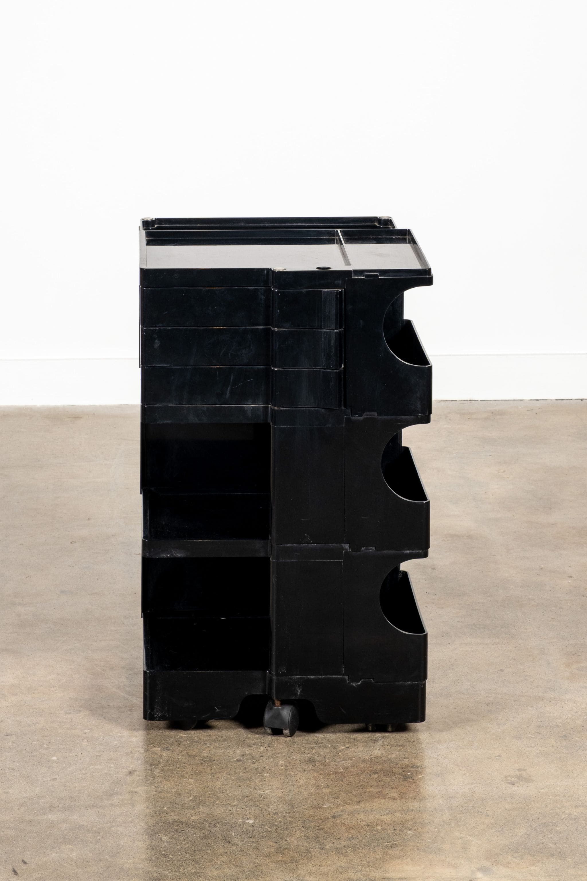 Boby Storage Trolley, Low Black