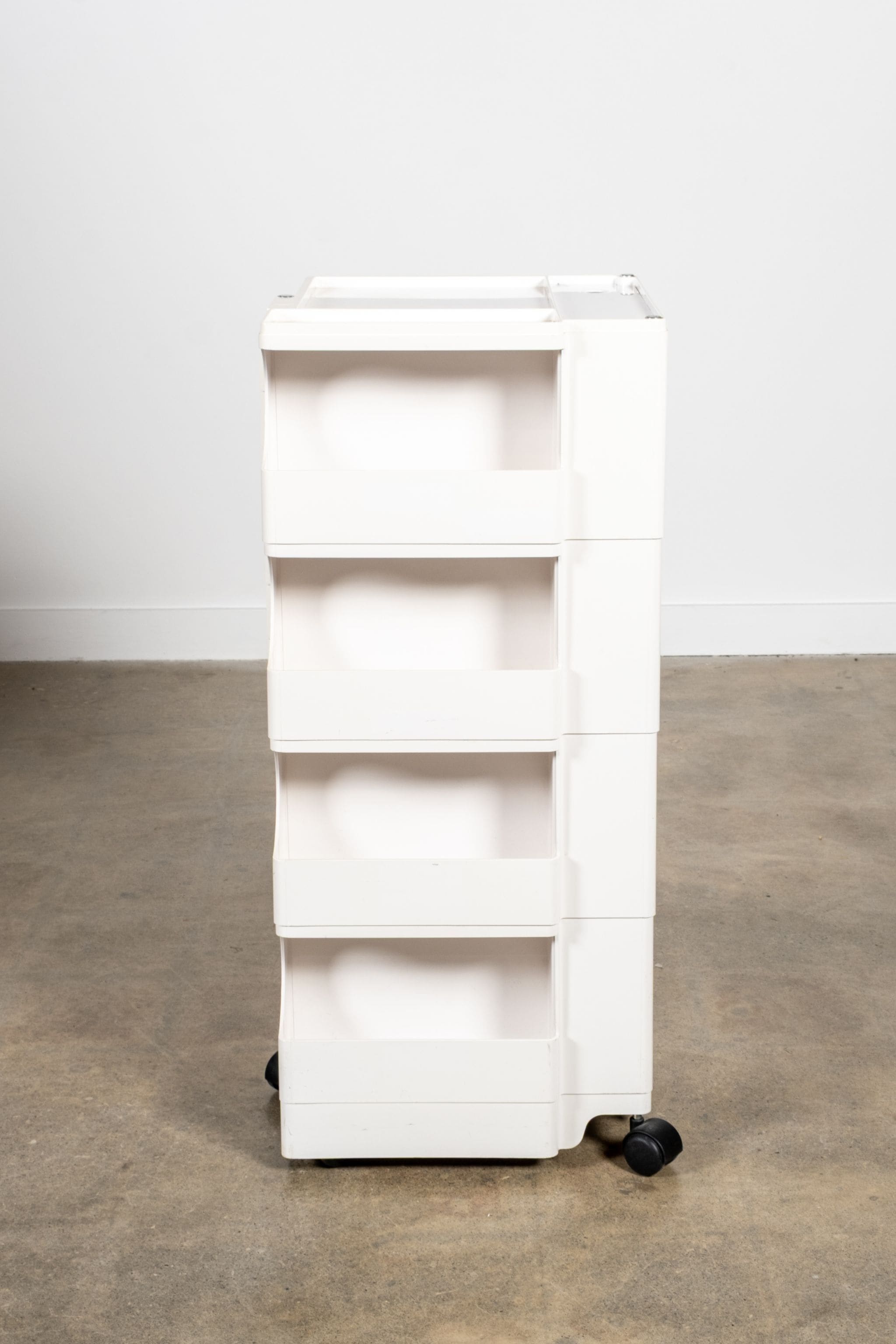 Boby Storage Trolley, 6-drawer Tall, White
