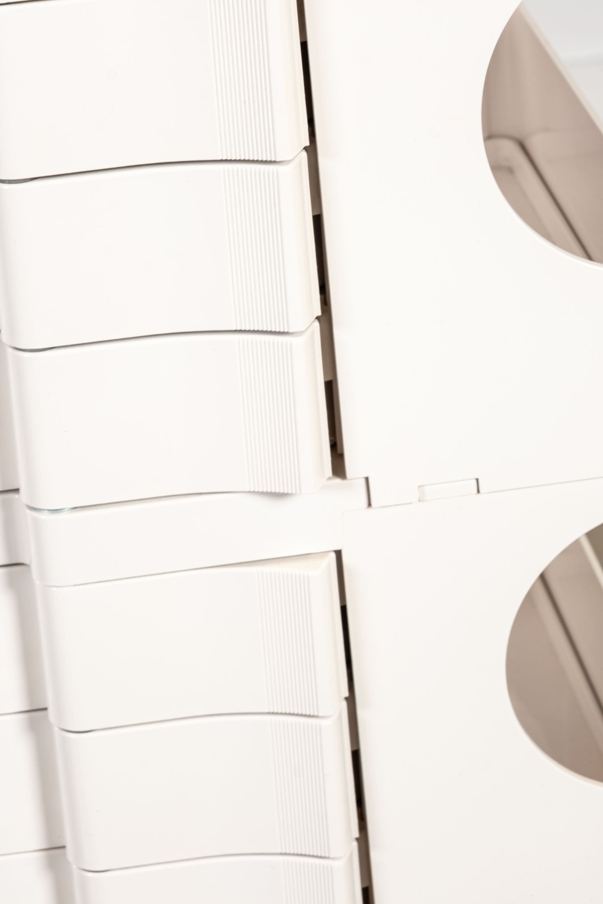 Boby Storage Trolley, 6-drawer Tall, White