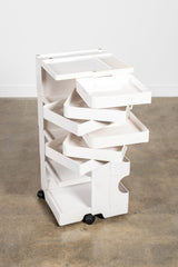 Boby Storage Trolley, 6-drawer Tall, White