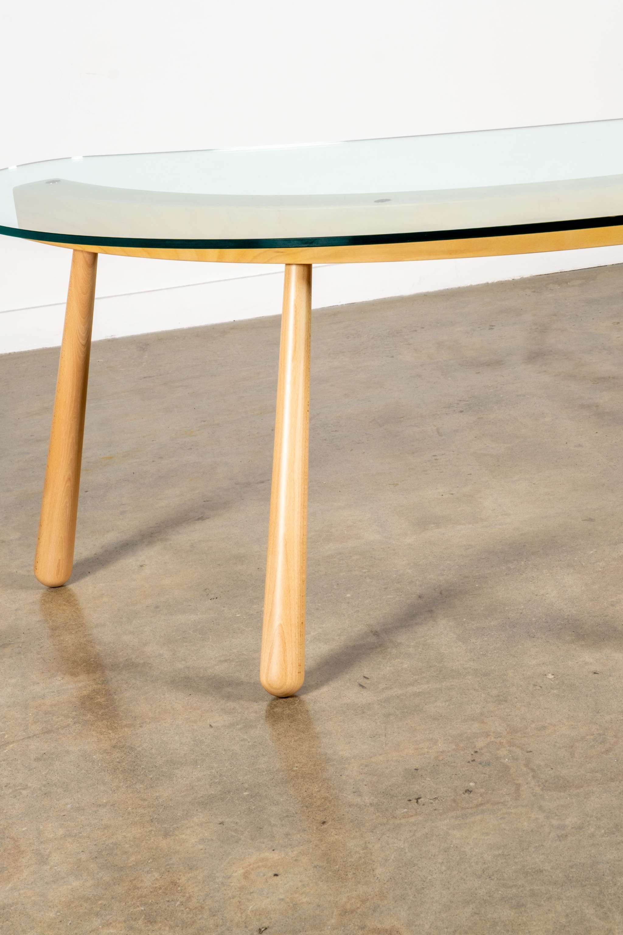 Boomerang Table, Beech Wood